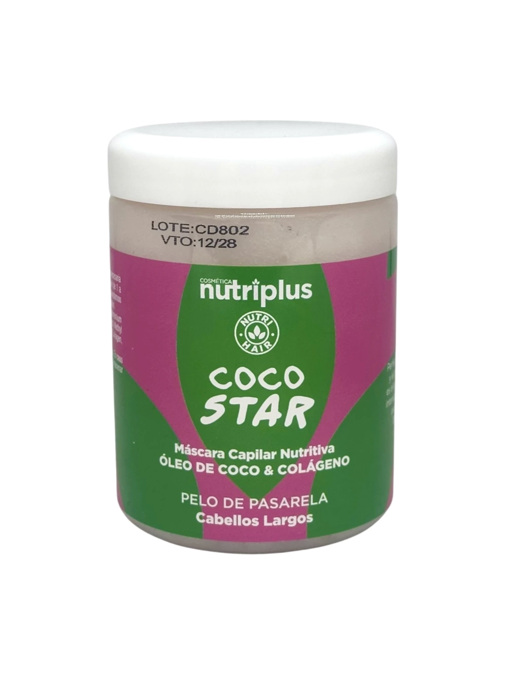 Mascara capilar Nutritiva Coco Star 300gr Nutriplus
